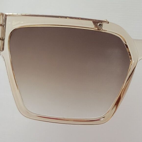 Stylish Transparent Frame Chunky Sunglasses - Picture 11 of 13